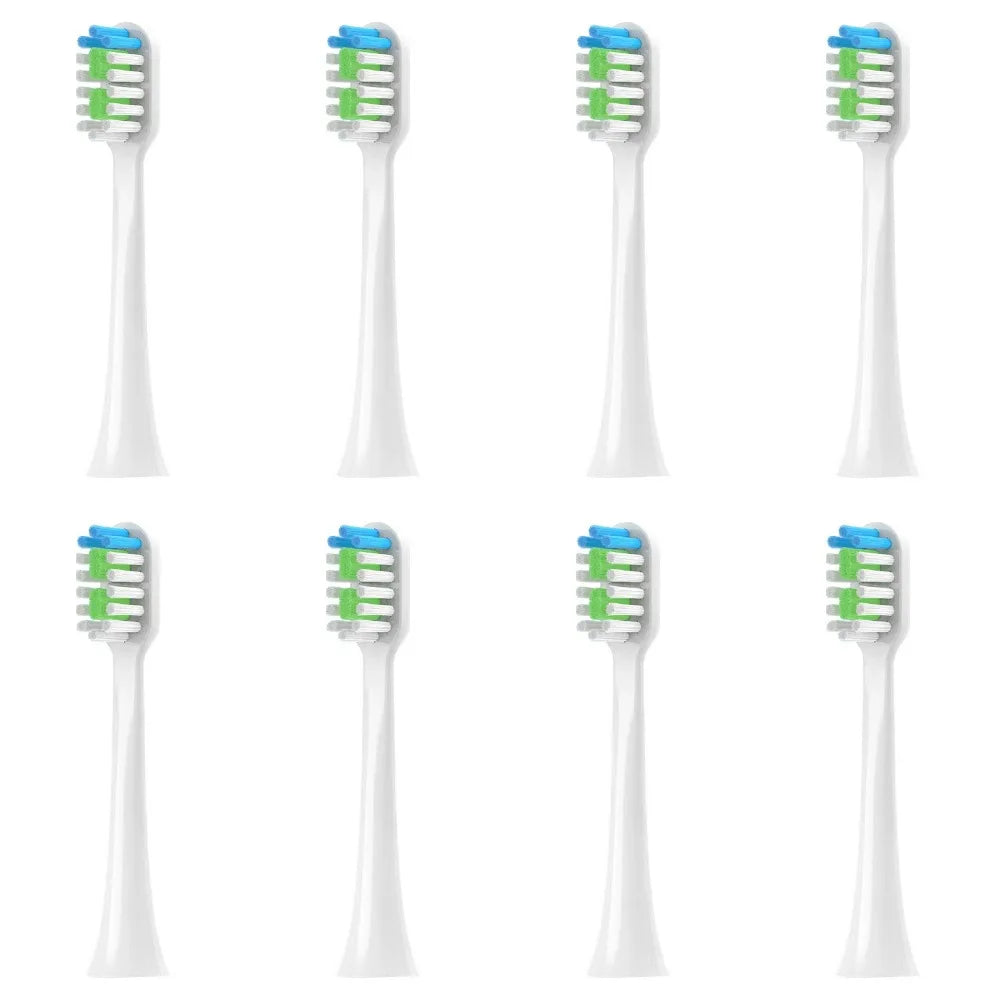 8pcs Replacement Toothbrush Heads for Revyline RL 044  Electric Toothbrush Accessories Nozzles Bristles Head for Revyline RL044