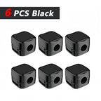iLMH Non-magnetic Strong Cable Clips Adjustable Cord Holder, Adhesive Under Desk Mgmt Organizer, Home Office Car Wall Desktop