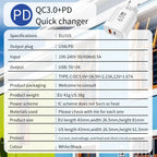 USB Fast Charger Type C Wall Charger Adapter PD Quick Charger 3.0 C Port Charger For Universal USB Charging Adapter
