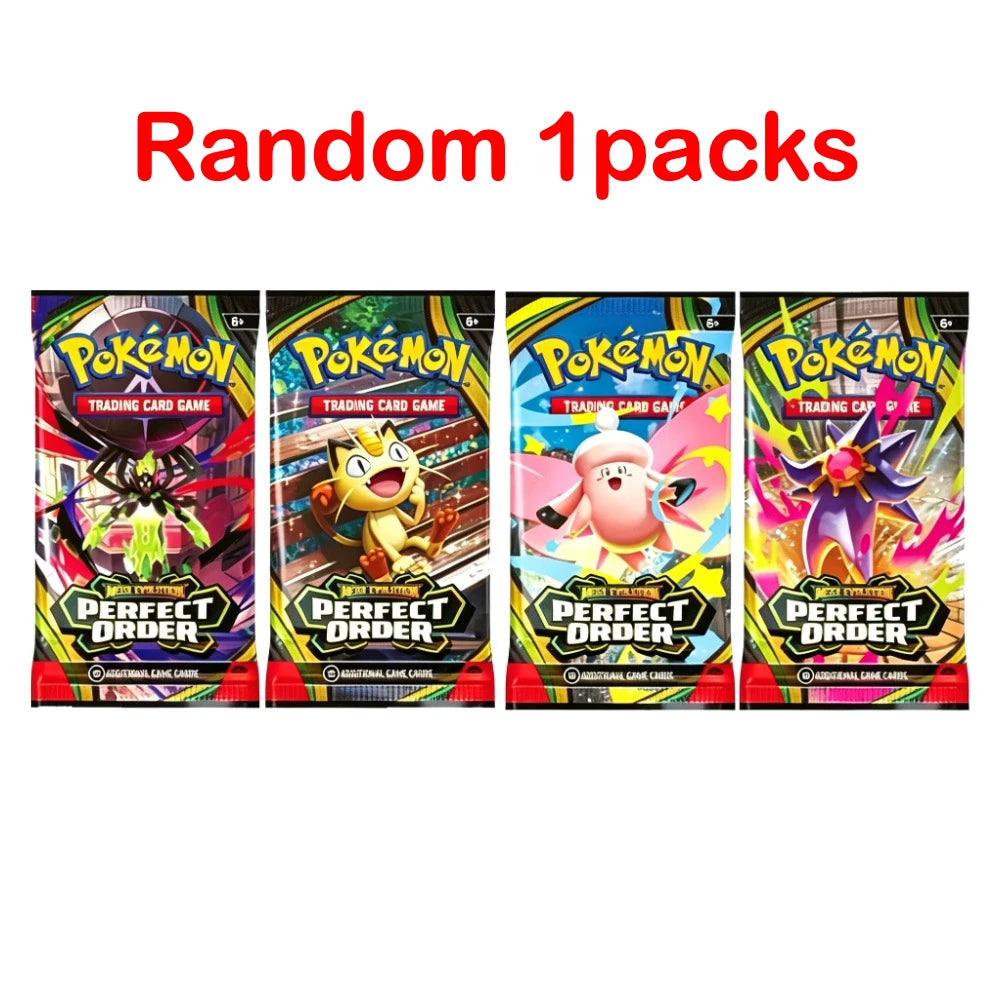 360PCS TCG Mega Evolution Phantasmal Flames Trading Card Gengar Heracross Lopunny Charizard X Anime Collectible Collection Gift