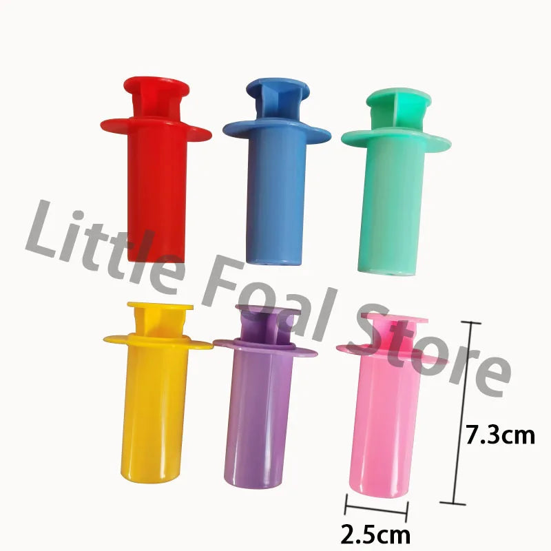 5/6 Patterns Dough Extruders Set Playdough Tools for Kids Assorted Designs Molds Play Dough Accessories Preschool Toys Art Craft