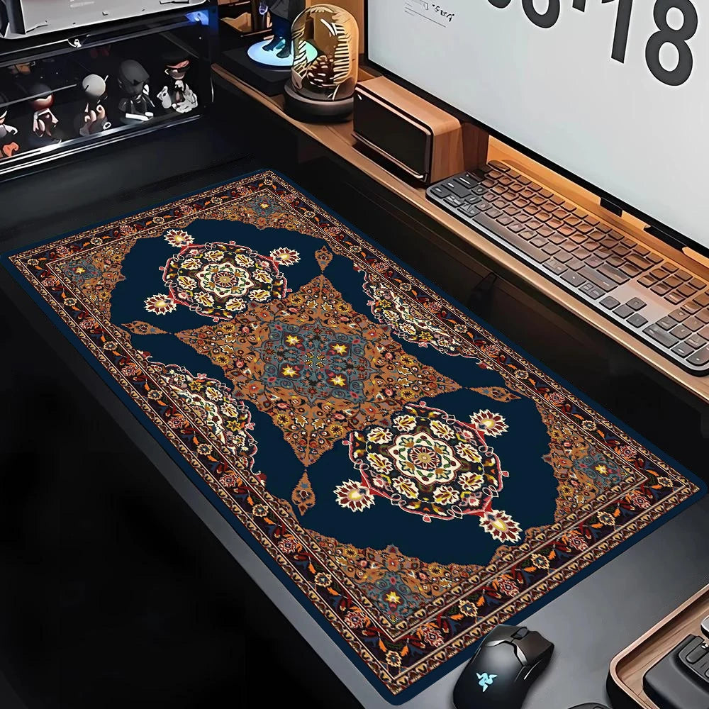 Persian Mouse Pad Large Xxl Big Office Carpet Mouse Mats Gamer Rug Desk Accessories Computer Table Pads Company Speed Extended