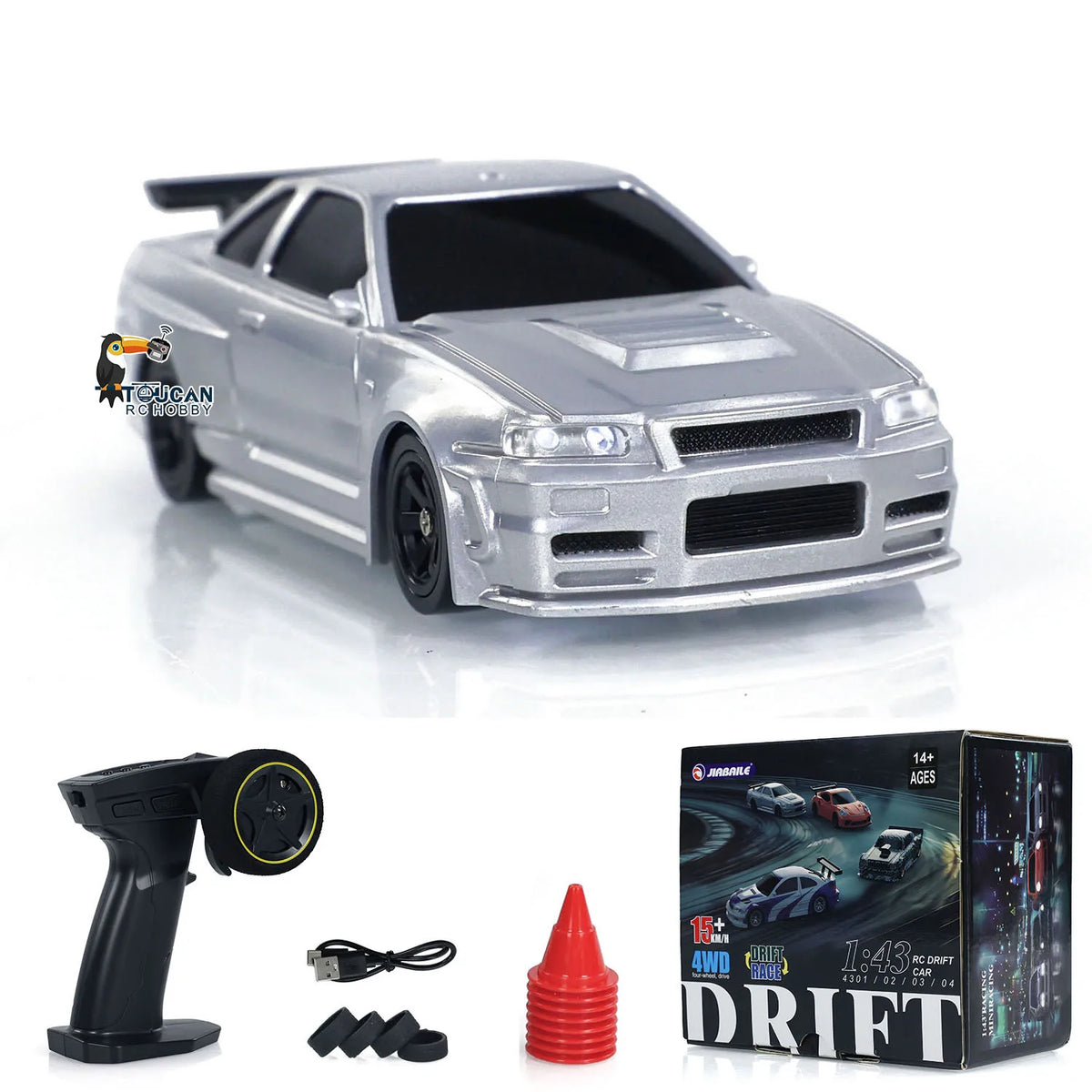 SALE 4WD RTR 1/43 RC Speed Car Four-wheel Drive Radio Control 2.4g Mini Racing Drifting Car Toys High Speed Model Gift Hobby