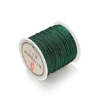10/50M 0.8mm Nylon Thread Cord Macrame Rope Bracelet Braided String For DIY Tassels Beading String Jewelry Making Accessories