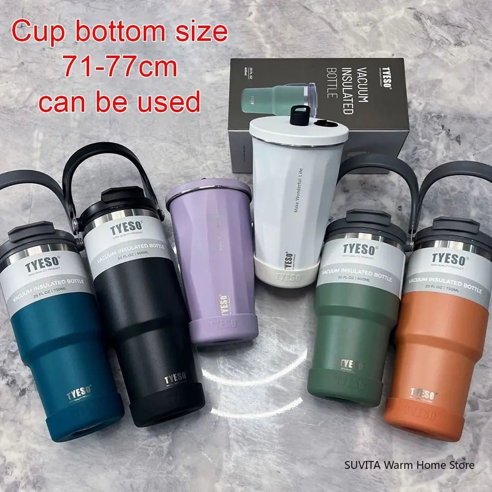 1Pcs Universal Silicone Anti Slip Bottom Cover for Tyeso Water Bottle Bottom Sleeve Cover Water Bottle 71mm to 77mm Diameter