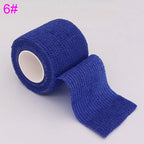 COYOCO Colorful Self Adhesive Elastic Bandage 4.8m Sports Wrap Tape For Knee Support Pads Finger Ankle Palm Pet Tattoo Wrist