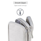 Data Cable Storage Bag Waterproof Portable Carry Case  Storage Bag Travel Organizer Bag for Cable Cord USB Charger