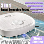 3-in-1 Smart Sweeping Robot Vacuum Cleaner USB Charging Home Fully Automatic Sweep Robot Integrated Sweep Suction Mopping