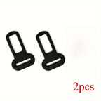 2/4 Pet Seat Belt Adapters - Car Metal Clips for Pet Leashes, Compatible with Truck & Car Seats