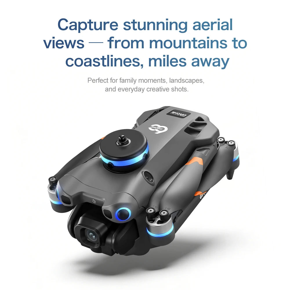 Original GT60 Foldable GPS Drone 8K HD 4K With Screen Brushless Airdrop Obstacle Avoidance 5G FPV Dual Camera Quadcopter