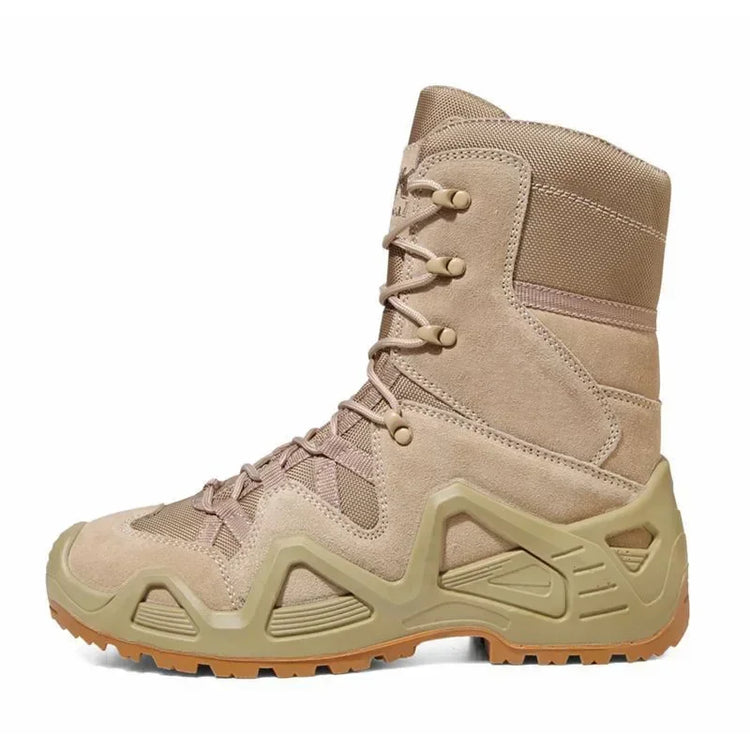 Outdoor Hiking Boots Men's Lace Up Breathable Training Tactical Hiking Desert Boots Plus Size Shoes Botas Militares Masculinas
