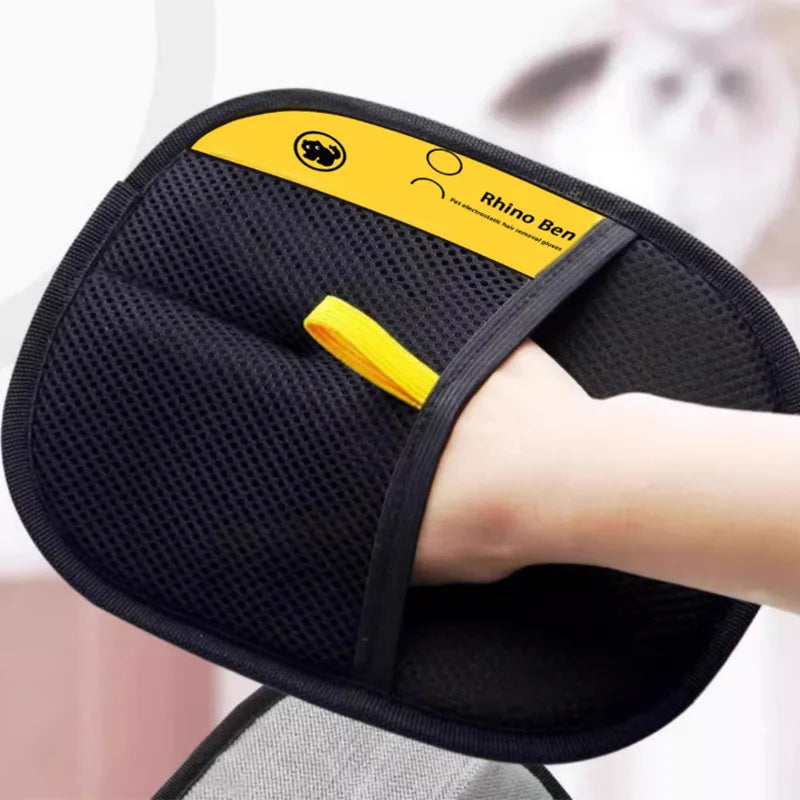 Pet Hair Cleaning And Collection Gloves Pet Double-sided Multi-functional Beauty Glove Tool Reduce The Pressure Of Pet Ownership