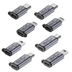 TypeCFemale to Mini USB/Type C/ios Female to Micro USB/Micro USB Female to Type C/Micro USB Female to Mini USB Connector Adapter