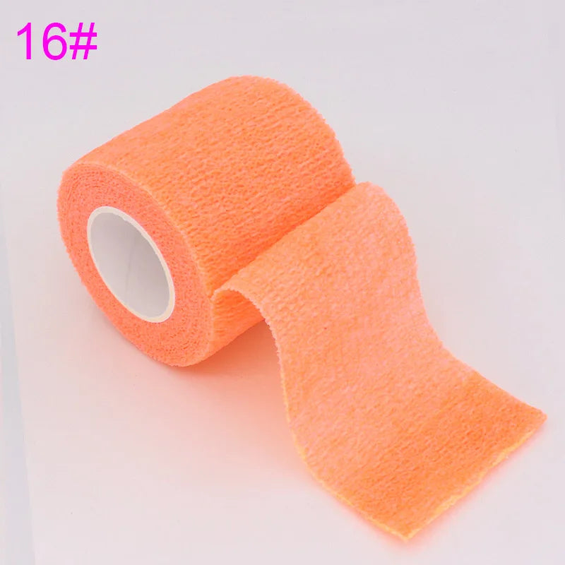 COYOCO Colorful Self Adhesive Elastic Bandage 4.8m Sports Wrap Tape For Knee Support Pads Finger Ankle Palm Pet Tattoo Wrist