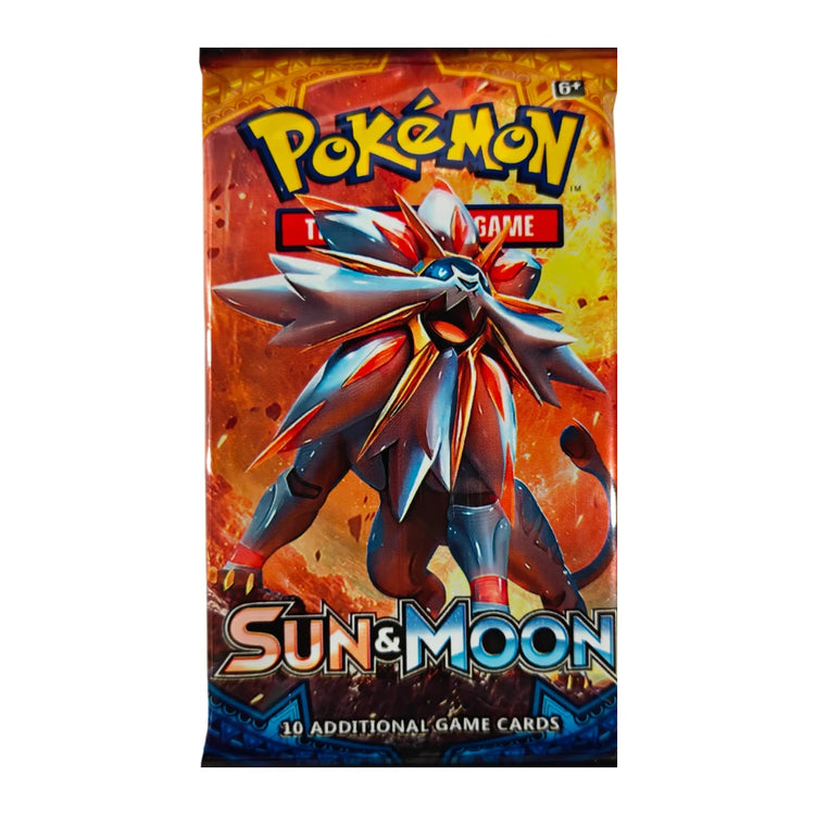 Pok é mon TCG Sun & Moon Booster Box Sealed Trading Card Lunala Solgaleo Incineroar Decidueye Anime Collectible Collection Gift