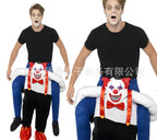 2023 New Animal Doll Prosthetic Leg Pants Halloween Spoof Costume Magic Back Pants
