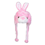 Fashionable Children's Winter Hat Plush Tiger Head Design Scarf Neck Protection Halloween Performance Cap Kids Warm Cozy Hat