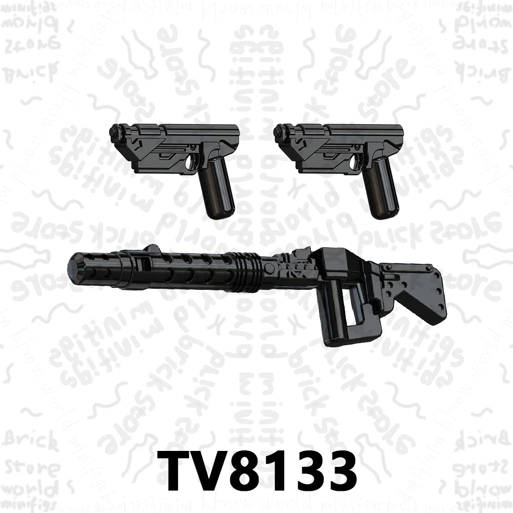 TV6117 TV6118 TV6119 Space War Action Figure Accessories Building Blocks Gift Toys For Children Adult Brick TV6116 TV6115 TV6114