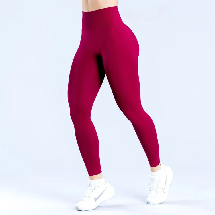 DFXEN Logo Women High Waisted Seamless Yoga Leggings Tummy Control Scrunch Butt Gym Fitness Workout Running Sports Pants