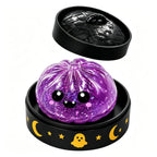 New Halloween Dumpling Squeeze Squishy Toy, Cute Slow Rising Squeeze Stress Relief Sensory Toy, Soft Kawaii Halloween Fidget Toy