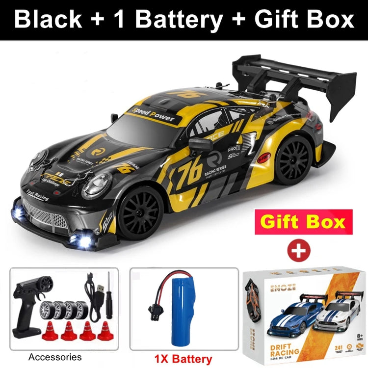 Oike 4WD RC Drift Car Remote Control 4x4 Racing RTR 2.4G Radio Truck Vehicle Model Toy Gift for Boy Girl Children Kid Adult