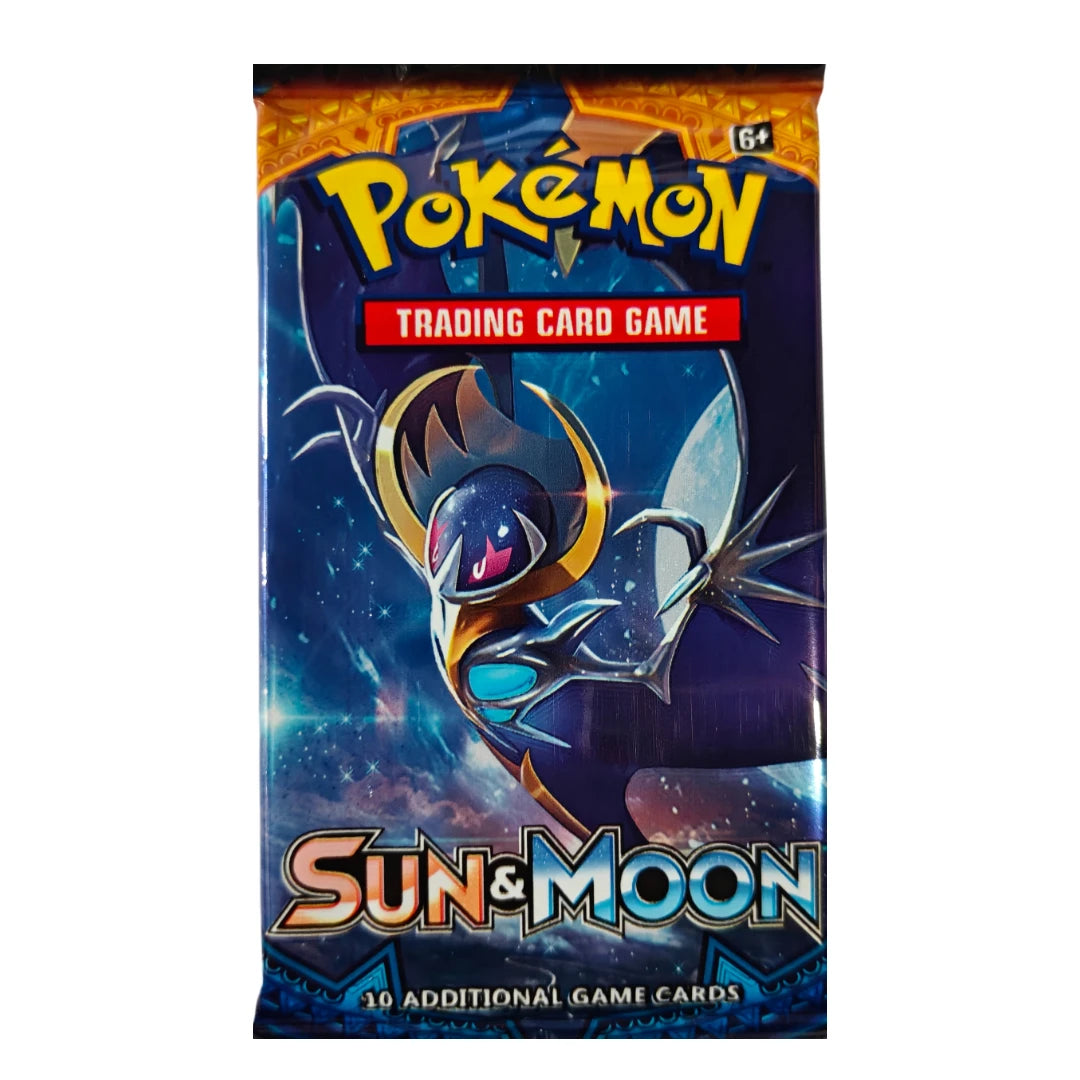 Pok é mon TCG Sun & Moon Booster Box Sealed Trading Card Lunala Solgaleo Incineroar Decidueye Anime Collectible Collection Gift