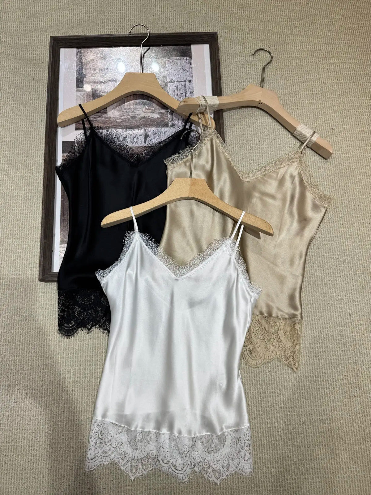 women's 100% Silk Sleeveless Top High Quality Super Soft Tank Top 2026 New Luxury Design Tops
