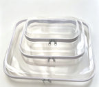 1pc Solid Color Compact Storage Box