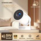 Magcubic HY300 Pro+ 8K Android 14 Portable Projector 8000 Lumens WiFi 6 BT5.4 Outdoor Theater 5W HiFi Speaker 720P HD Supported