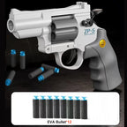ZP5 Revolver Pistol Manual Soft Dart Bullet Launcher Toy Gun Weapon Outdoor  Airsoft  Shooter Pistola For Boys Birthday Gift