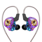 Original QKZ AK6 In Ear Earphone 6 Dynamic Driver Unit Headphone With Mic Stereo Sports HIFI Subwoofer Headset Monitor Earbuds