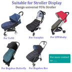 Universaln Stroller Footmuff Compatible with all YOYO Strollers and Bugaboo strollers - Windproof, Waterproof & Thermal Warm