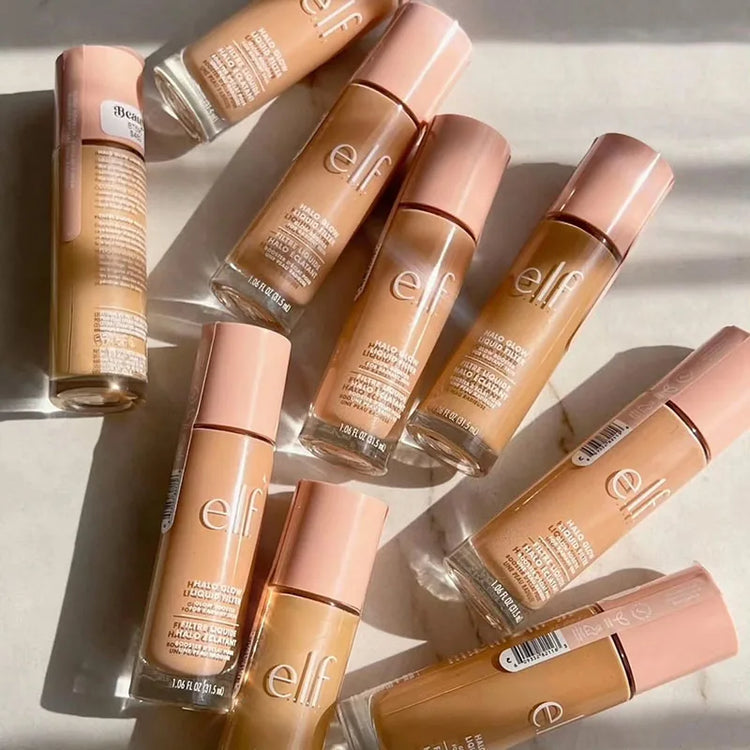Hot Elf Multi-effect Liquid Foundation Natural Brighten Base Makeup Halo Glow Liquid Filter Glow Booster Radiant Skin Cosmetics