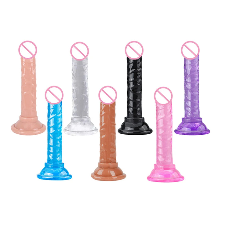 Realistic Dildo Translucent Soft Jelly Huge Dildos Sex Toys for Woman Men Fake Dick Big Penis Anal Butt Plug Erotic Sex Shop