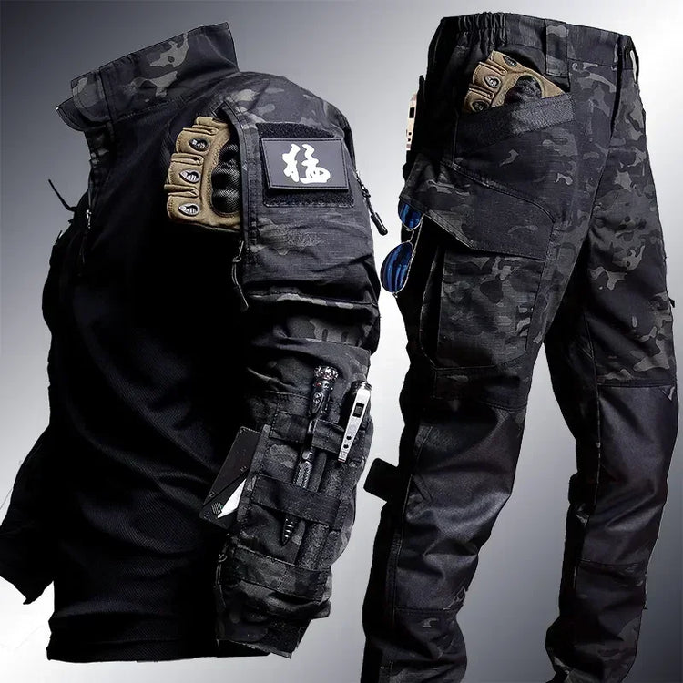 Tactical Suits Men Airsoft Hunting Clothes Paintball Military Sets Assault Shirts Special Forces Pants Outdoor Combat Uniform