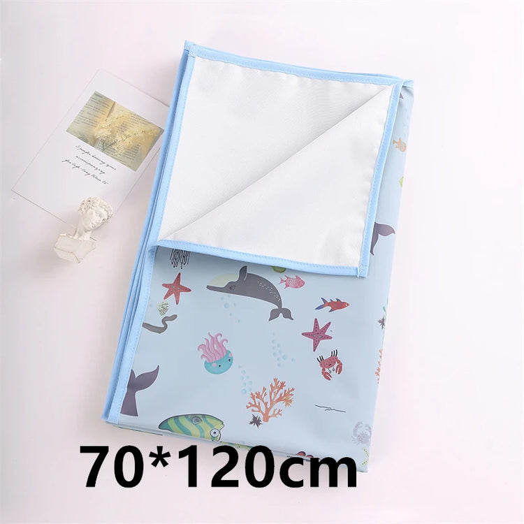 Big Sizes Infant Baby Changing Mat Cover Diaper Mattress Bed Changing Blanket PU Waterproof Soft Easy Clean Picnic Mat