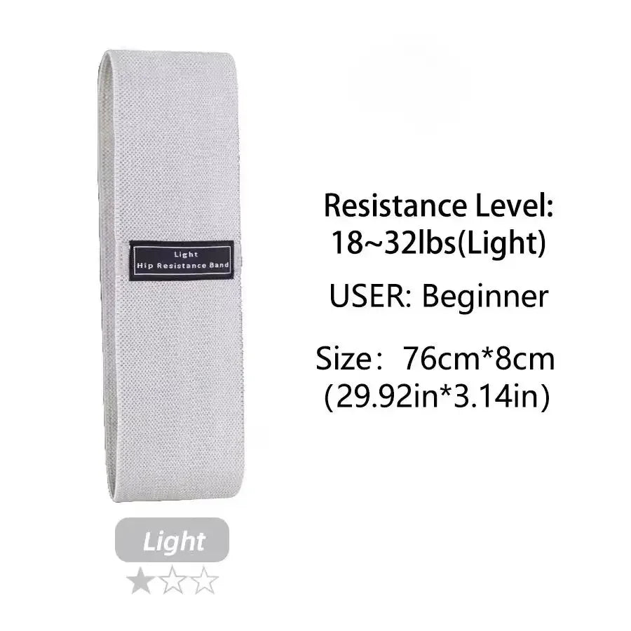 Basic Fabric Resistance Hip Booty Bands Glute Squat Circle Stretch Fitness Strips Loops Yoga Gym Equipment