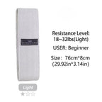 Basic Fabric Resistance Hip Booty Bands Glute Squat Circle Stretch Fitness Strips Loops Yoga Gym Equipment