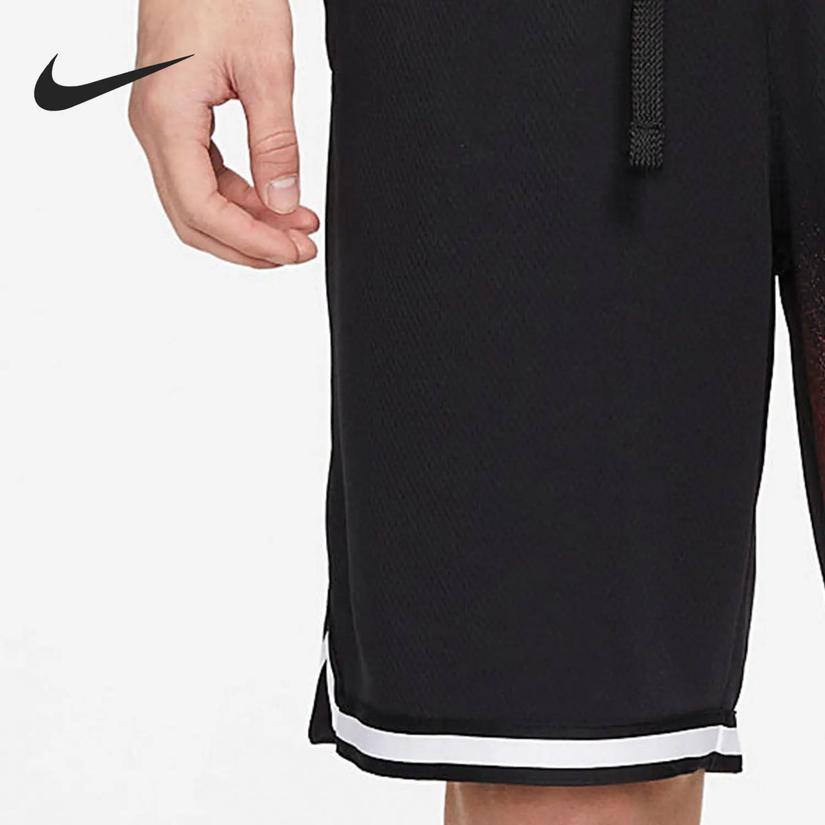 Nike genuine printed big logo basketball training breathable men's five quarter shorts DJ5215-010