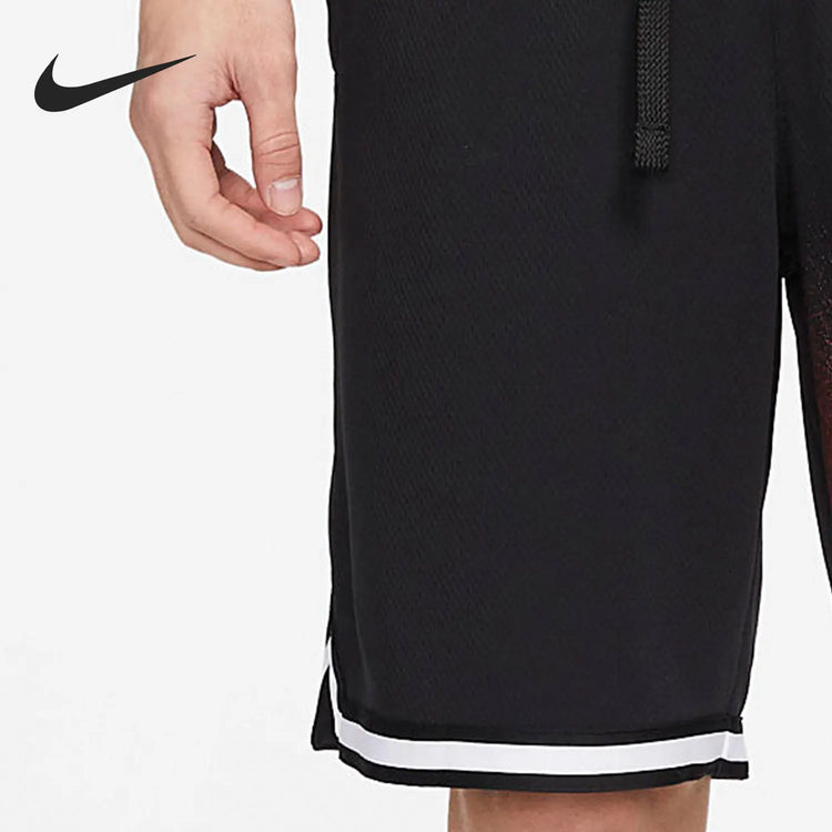 Nike genuine printed big logo basketball training breathable men's five quarter shorts DJ5215-010