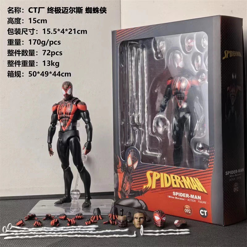 ZD Ct Factory 186 Scarlet Spider Man Amazing Spider-Man Wolverine Comic Version Action Figure Model Doll Ornament In Stock Gift