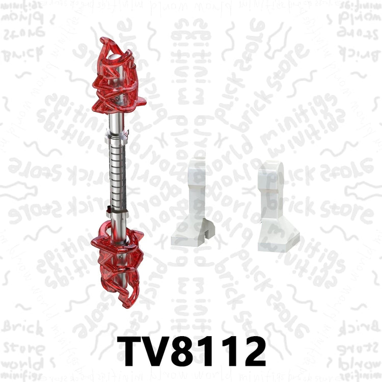 TV6117 TV6118 TV6119 Space War Action Figure Accessories Building Blocks Gift Toys For Children Adult Brick TV6116 TV6115 TV6114