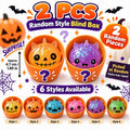 1-5PCS Halloween Dumpling Squishy Mystery Box Unicorn Ears Slow Rebound Squeeze Fidget Sensory Stress Relief Novelty Gift