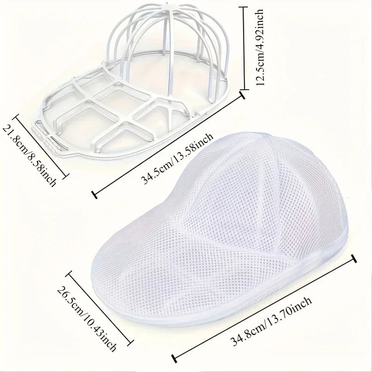 Hat cleaning cage for washing machines, hat cleaner with mesh bag,Hat bags or hat racks can be purchased separately.
