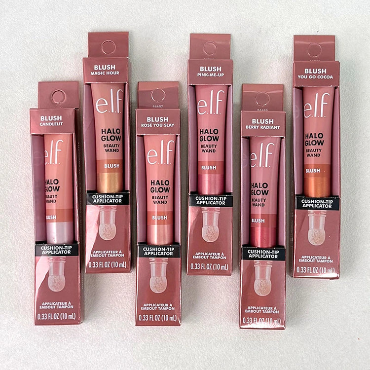 Elf Halo Glow Series Liquid Blusher Liquid Highlighter Contour for Three-dimensional Shadow Contour Modification Setting Spray