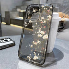 Flower Phone Case For iPhone 17 18 Pro Max 16 13 14 12 11 15 Pro Max 16e Air 7 Plus SE Shockproof Transparent Cover Soft Funda