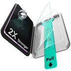ESR 2 Pack Screen Protector for iPad Pro 11/13 inch 9H Hardness Tempered Glass Film for iPad Air 13/11&Pro 12.9/11&A16&iPad Mini