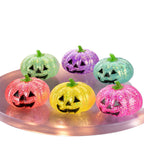 Cute Halloween Pumpkin Squishy Toy - Slow Rebound Stress Relief Ball, Soft ASMR Fidget Sensory Prop for Party Favors, Funny Prank Gift for Adults Kids