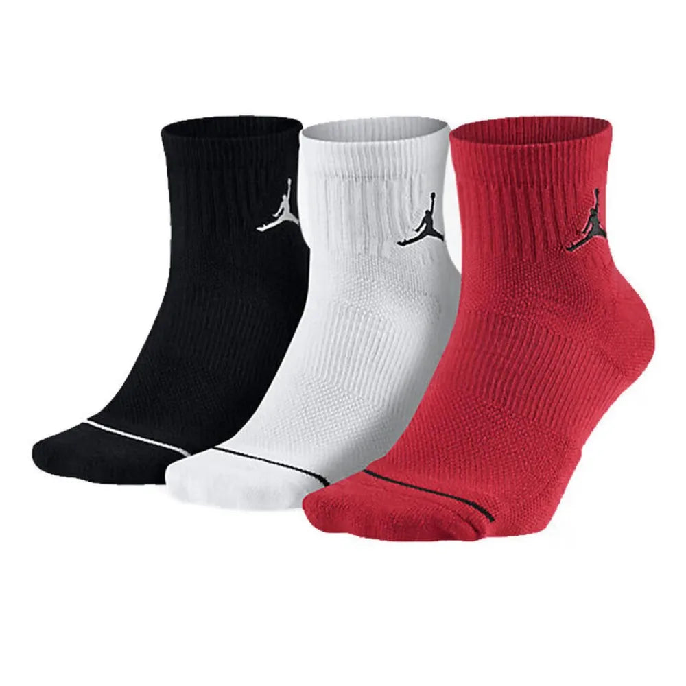 Nike Men's and Women's Anti-Slip Sports Socks (3-Pack) – Soft, Comfortable, Breathable, and Stylish SK0118-010
