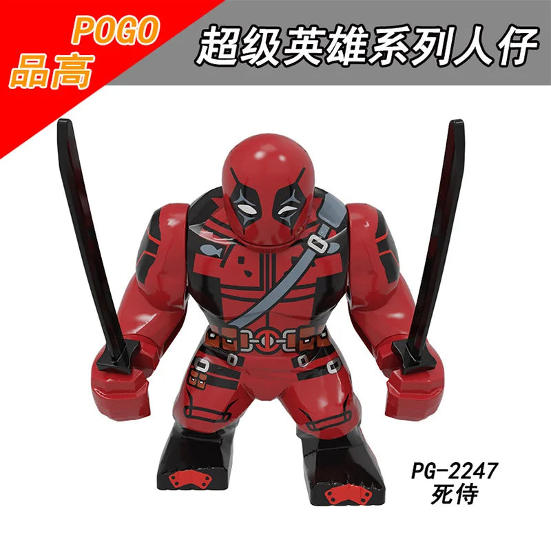 8cm Superhero Building Blocks Avengers Character Venom Model Character Set Building Blocks Toy Boys and Girls Birthday Gifts